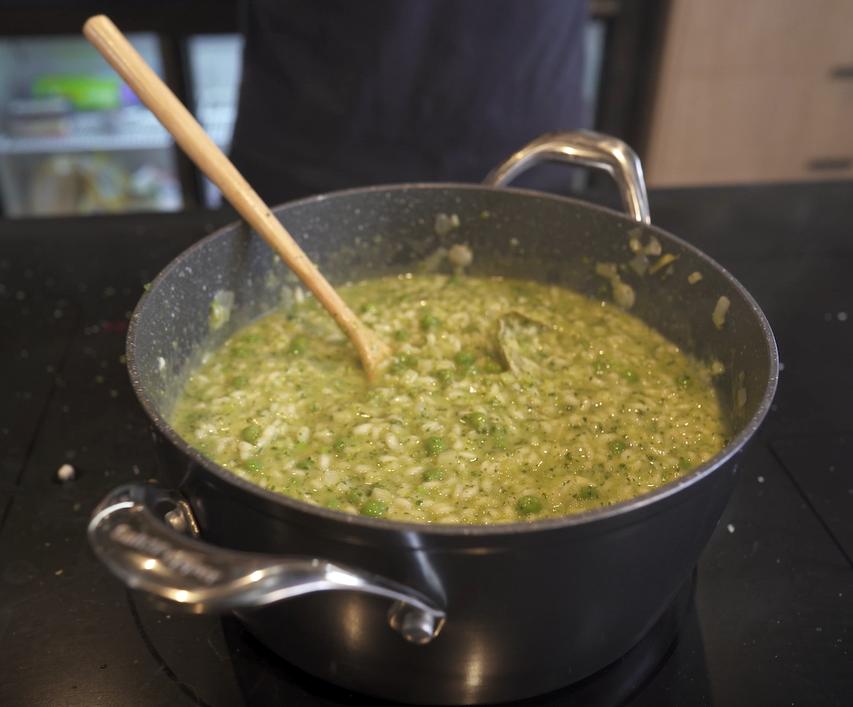 Shannon Broccoli and Pea Risotto Recipe Verified by Shannon