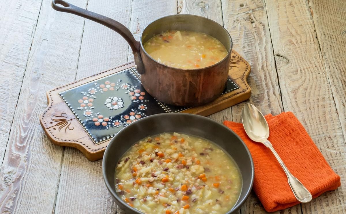 Roberta Muirʼs Swiss Barley Soup (Gerstensuppe) Recipe: Verified by ...