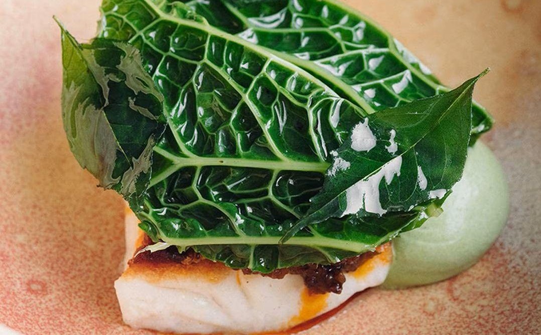 Sid Sahrawatʼs Goanstyle Fish with Cabbage, Celeriac and Chilli