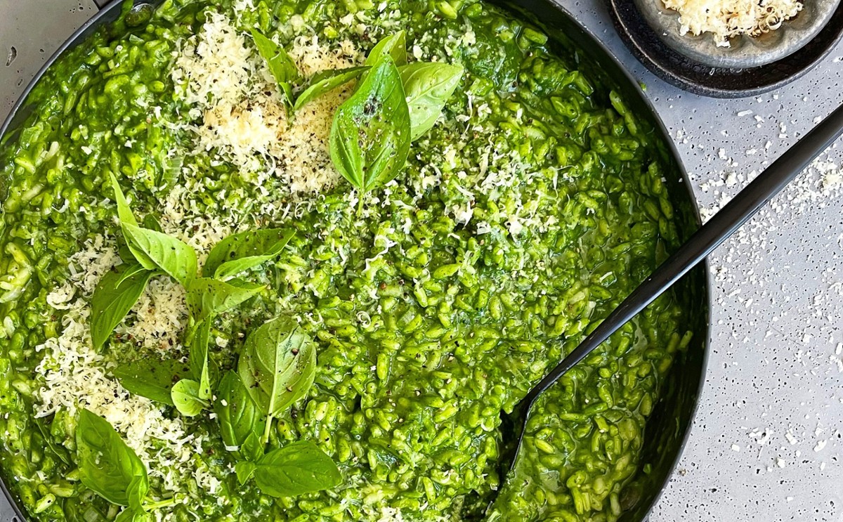 Warren Mendesʼ Super Greens Risotto Recipe Verified by Warren Mendes